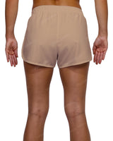 Elastic Waist Dolphin Hem Shorts