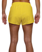 Elastic Waist Dolphin Hem Shorts