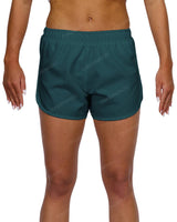 Elastic Waist Dolphin Hem Shorts