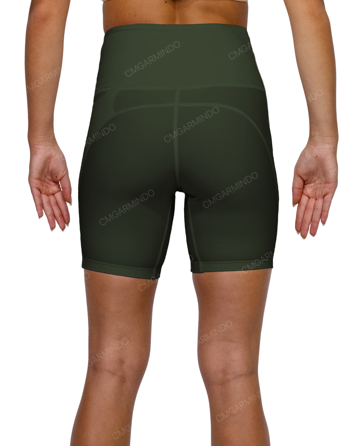 High Rise Multipanel Shorts