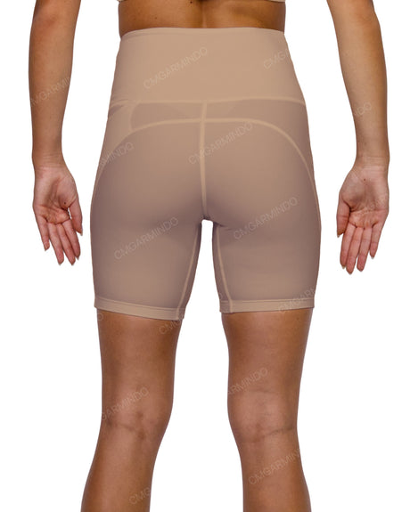 High Rise Multipanel Shorts