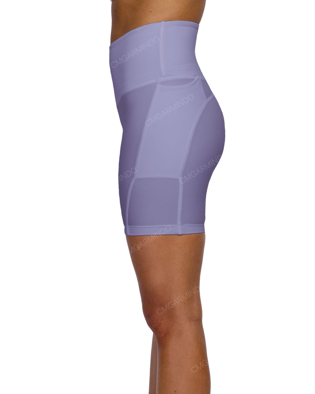 High Rise Multipanel Shorts