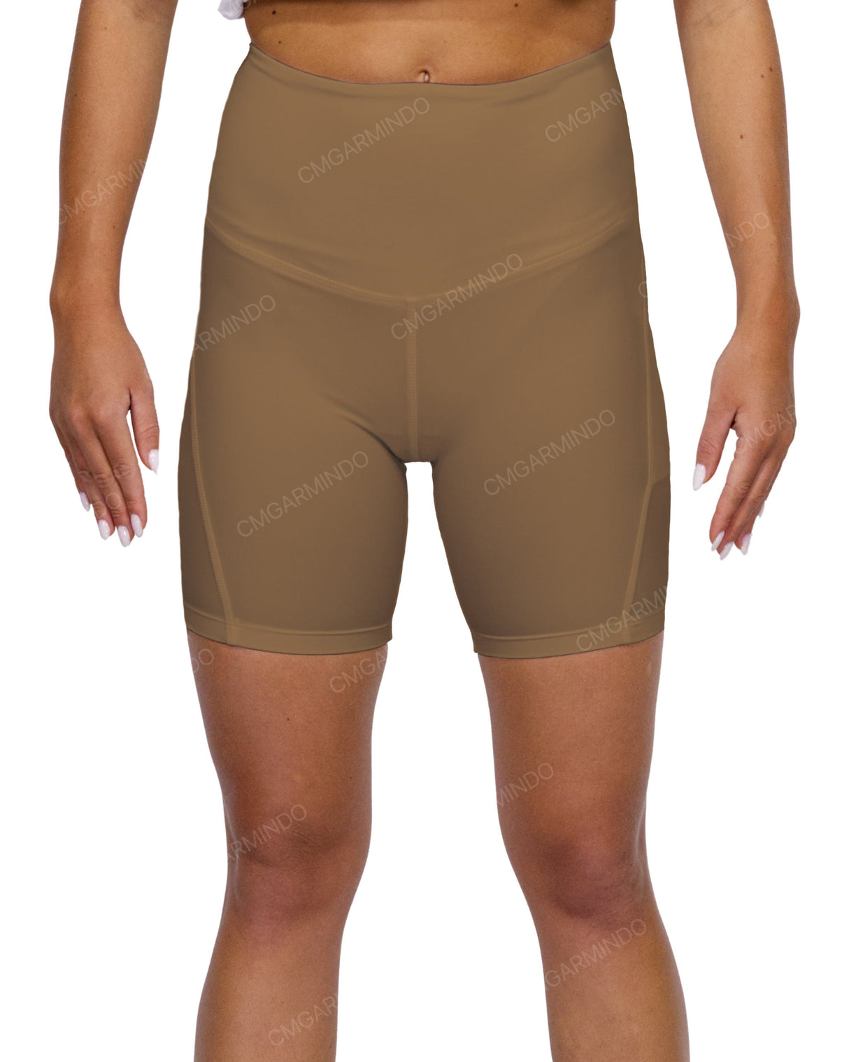 High Rise Multipanel Shorts