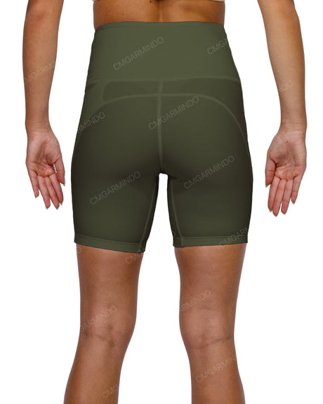 High Rise Multipanel Shorts