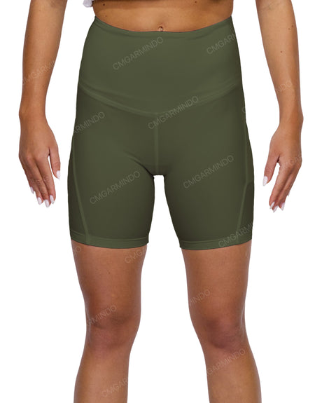 High Rise Multipanel Shorts