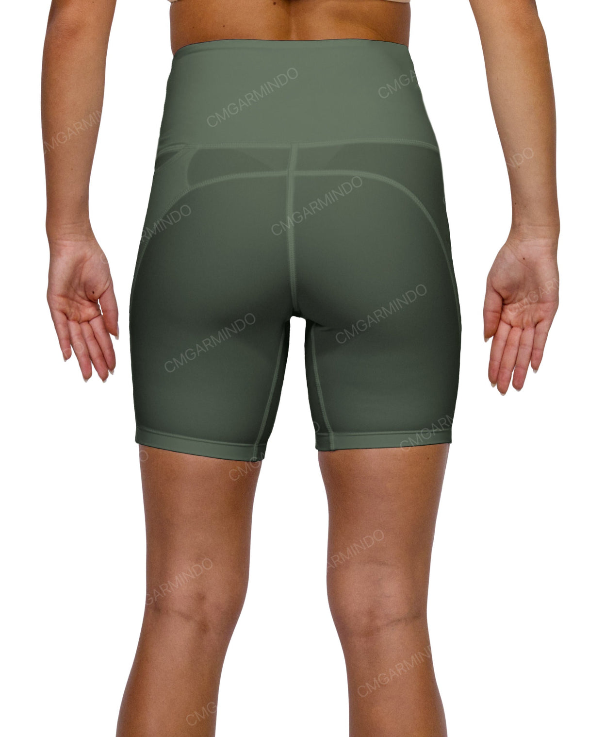 High Rise Multipanel Shorts
