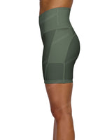 High Rise Multipanel Shorts
