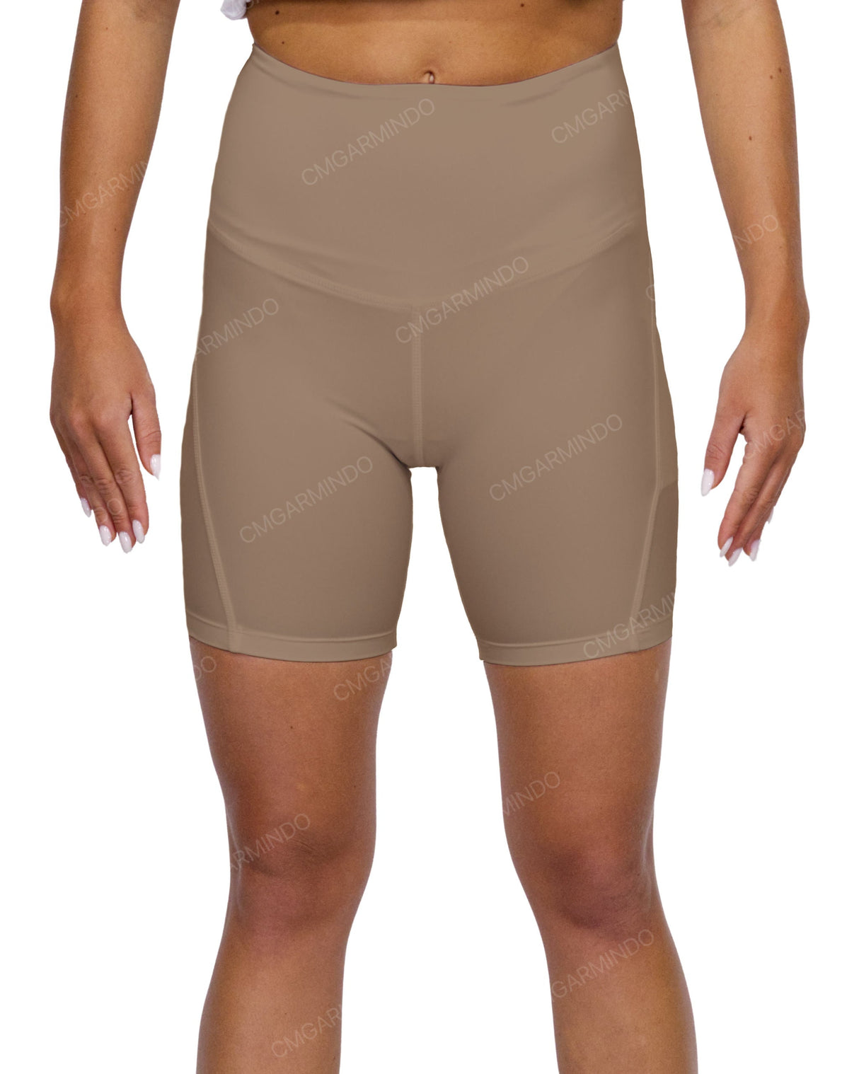 High Rise Multipanel Shorts