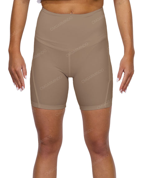 High Rise Multipanel Shorts