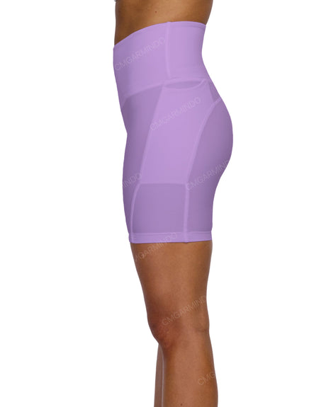 High Rise Multipanel Shorts
