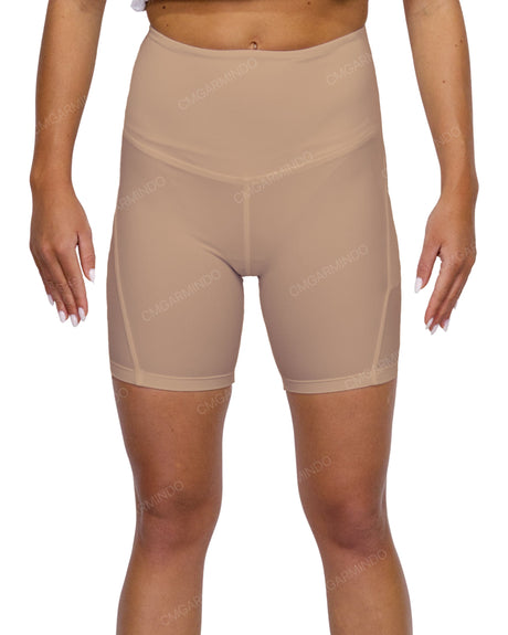 High Rise Multipanel Shorts