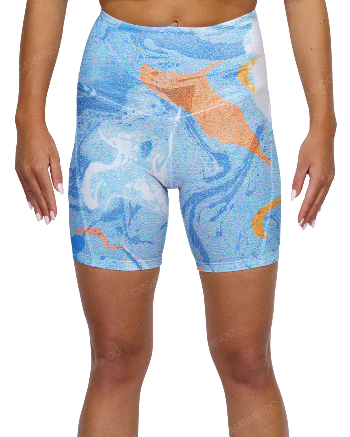 High Rise Multipanel Shorts