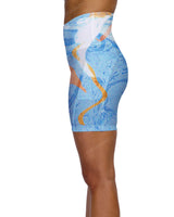 High Rise Multipanel Shorts