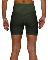 High Rise V-Back Shorts