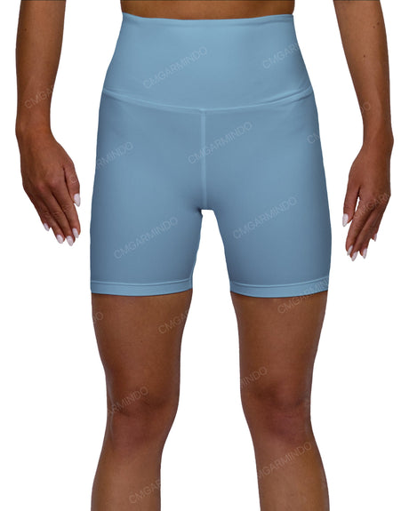 High Rise V-Back Shorts