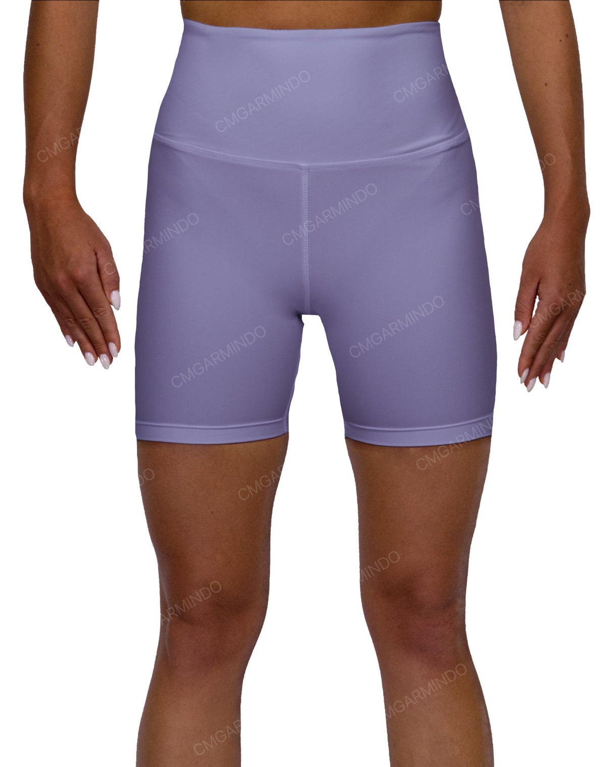 High Rise V-Back Shorts