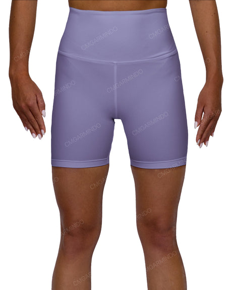 High Rise V-Back Shorts