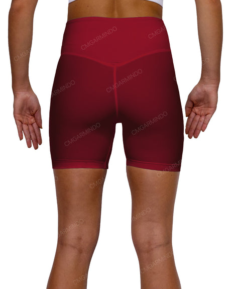 High Rise V-Back Shorts