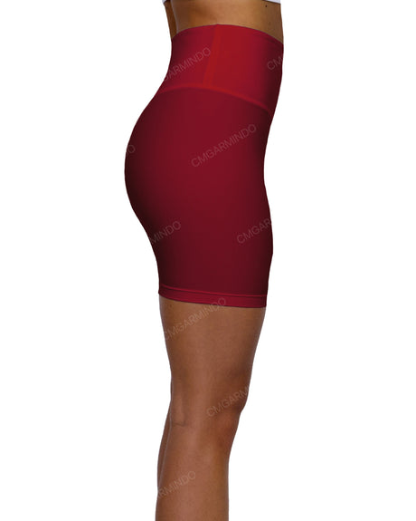 High Rise V-Back Shorts