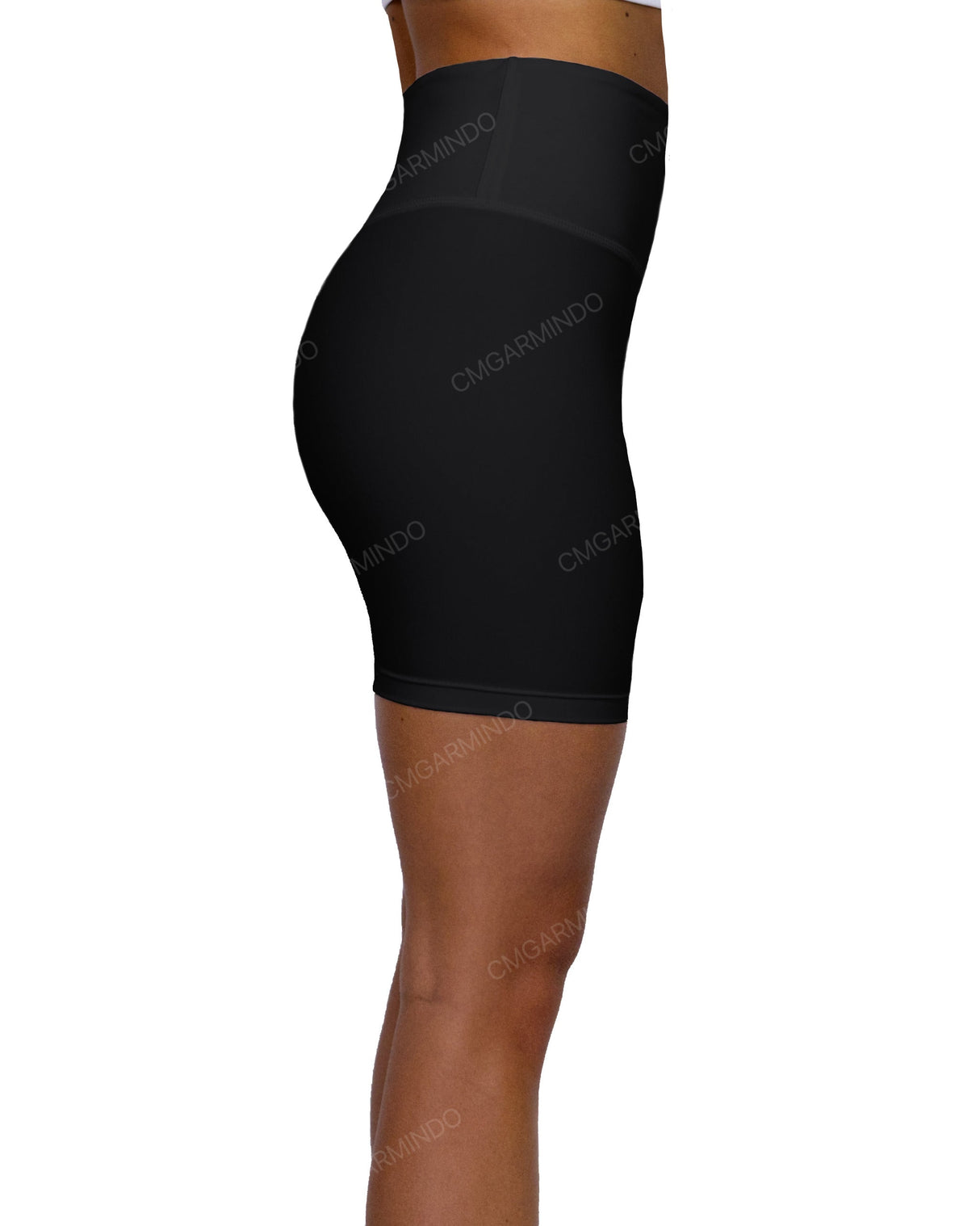 High Rise V-Back Shorts