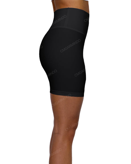 High Rise V-Back Shorts