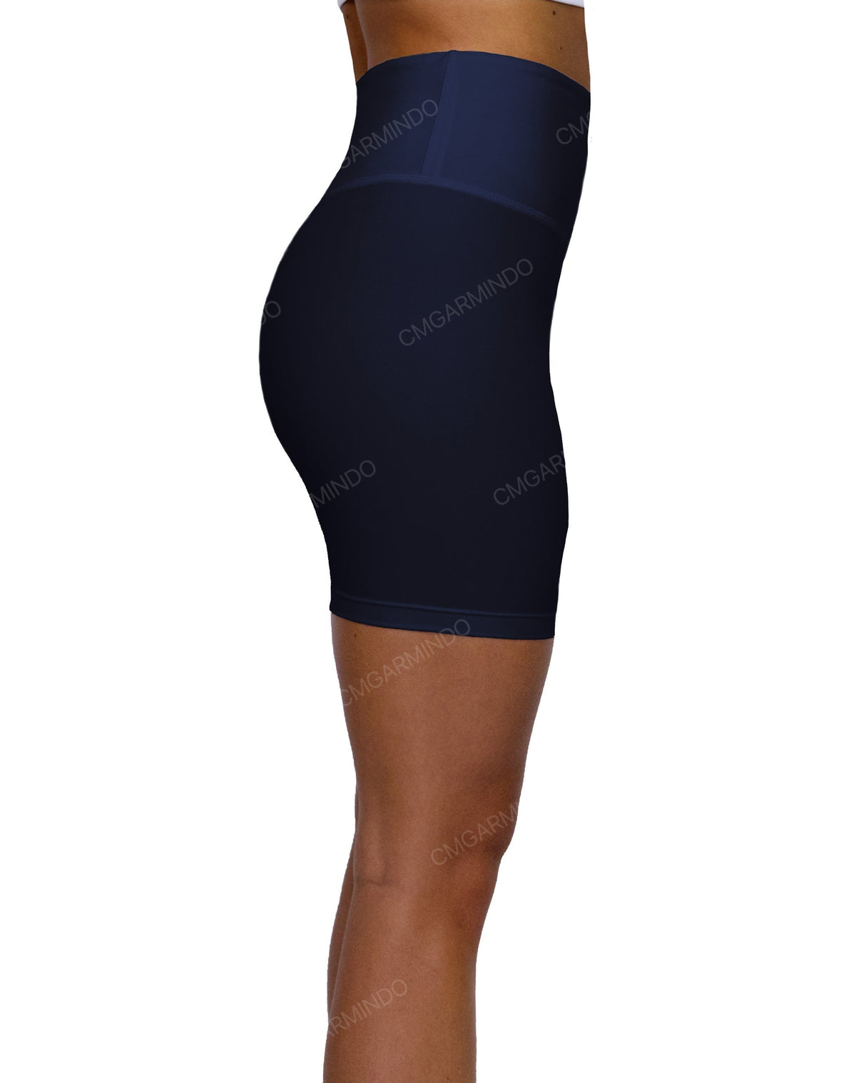 High Rise V-Back Shorts