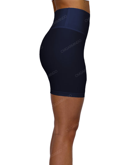 High Rise V-Back Shorts