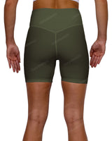 High Rise V-Back Shorts