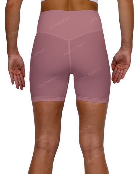 High Rise V-Back Shorts