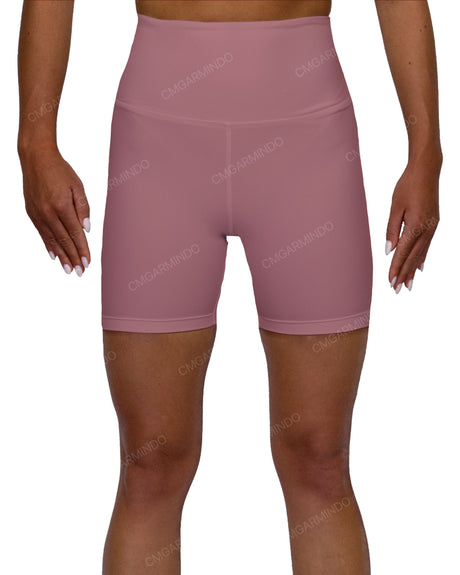 High Rise V-Back Shorts