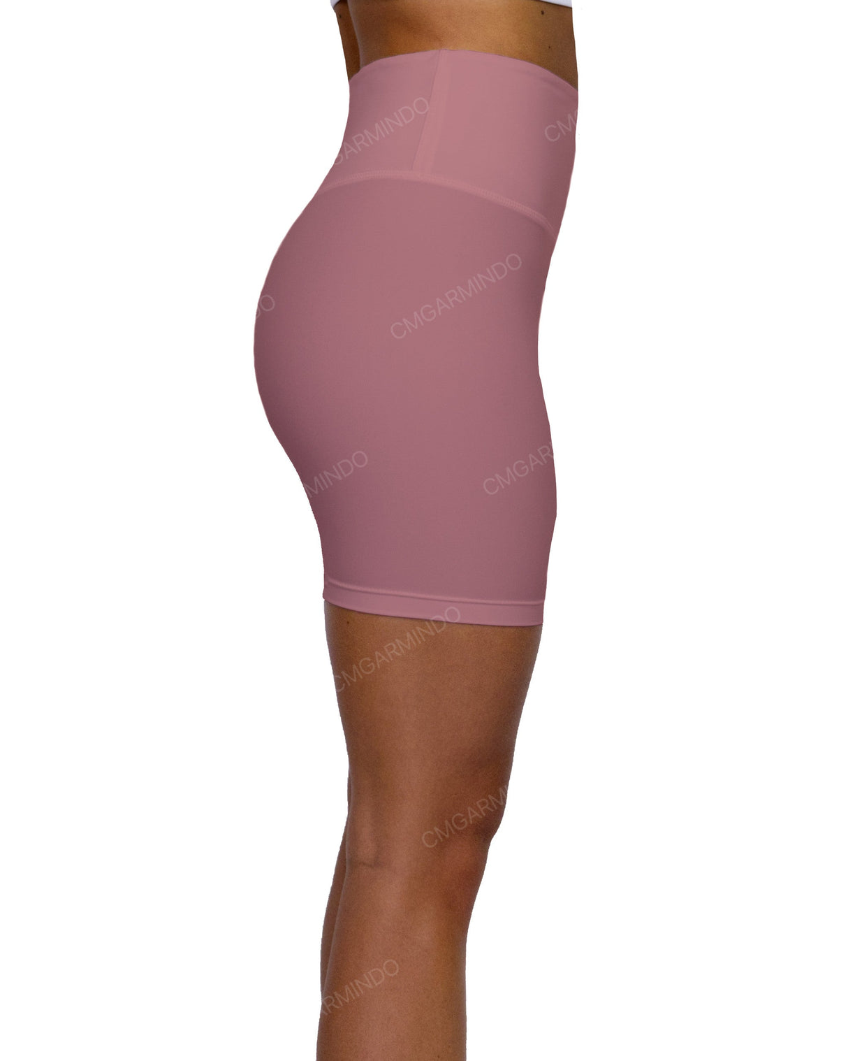 High Rise V-Back Shorts