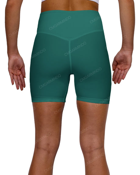 High Rise V-Back Shorts