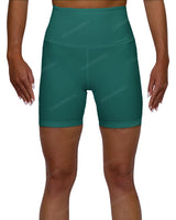 High Rise V-Back Shorts