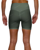High Rise V-Back Shorts