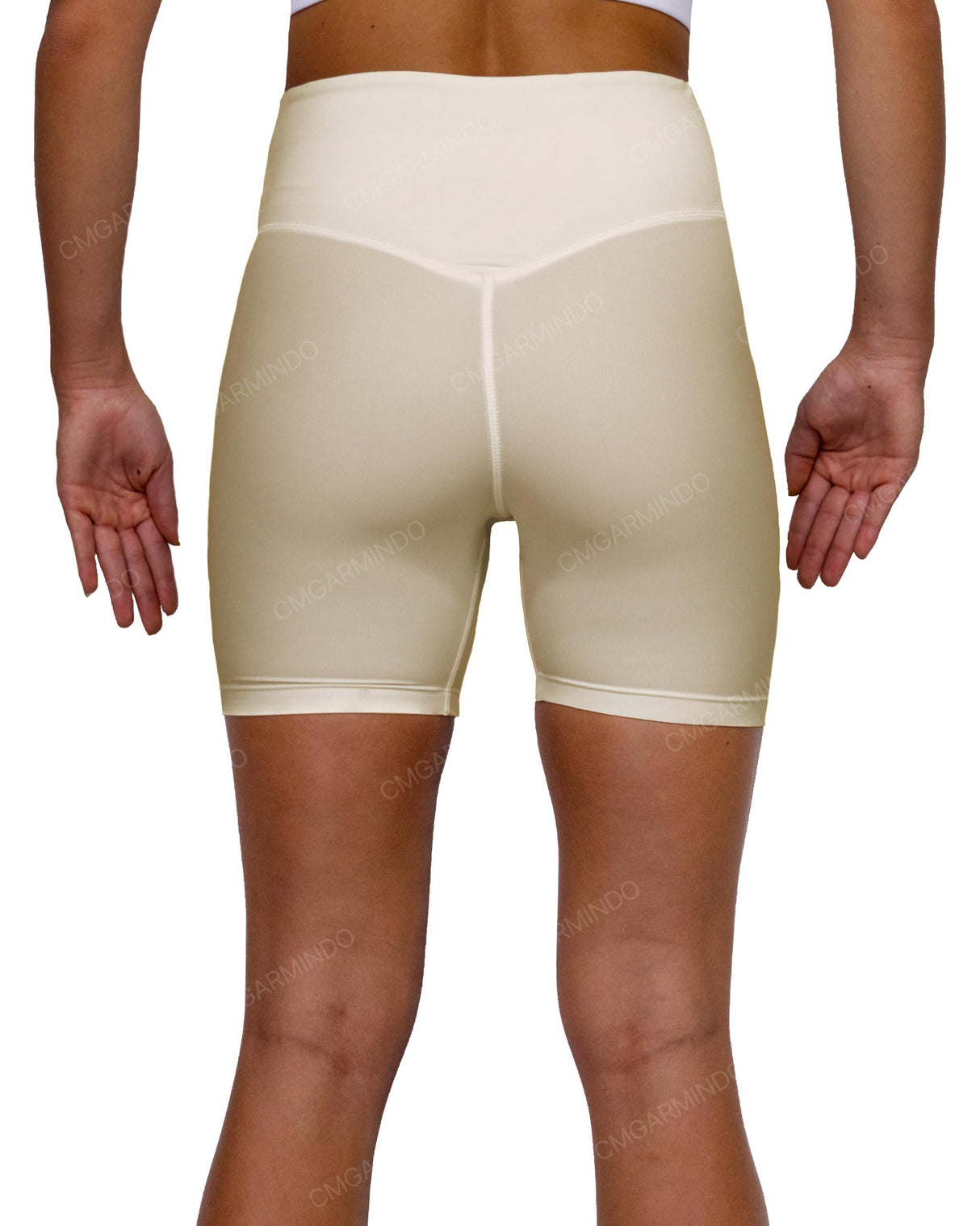High Rise V-Back Shorts