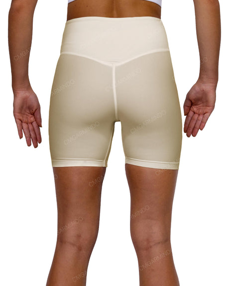 High Rise V-Back Shorts
