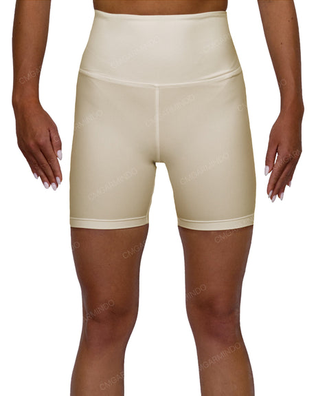 High Rise V-Back Shorts