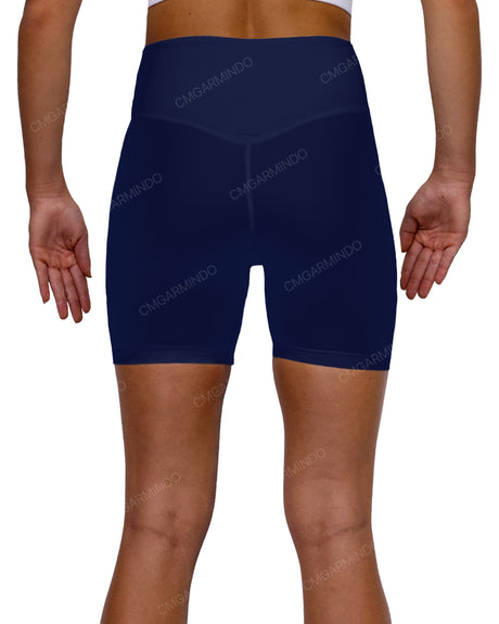 High Rise V-Back Shorts