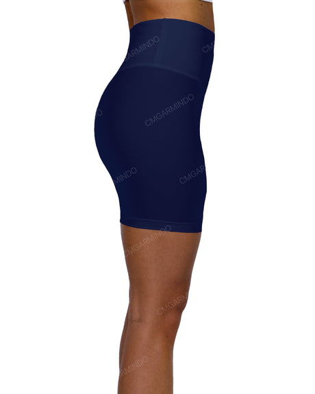 High Rise V-Back Shorts