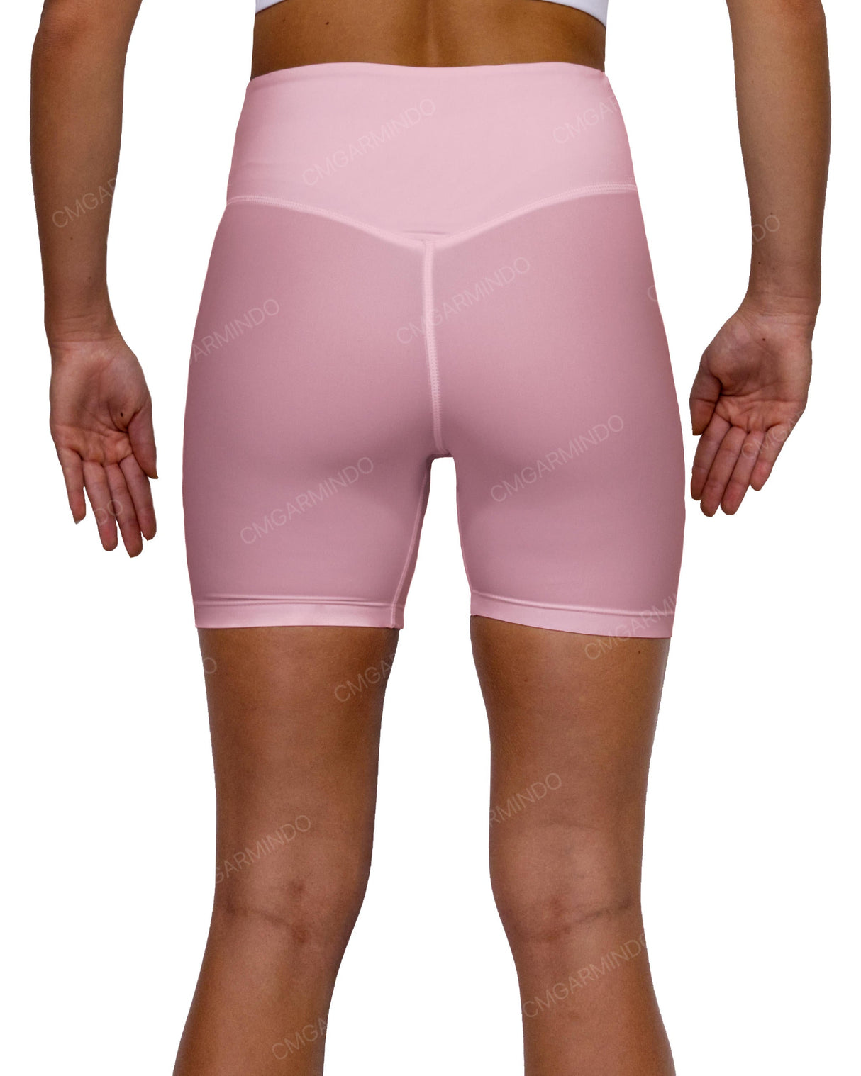 High Rise V-Back Shorts