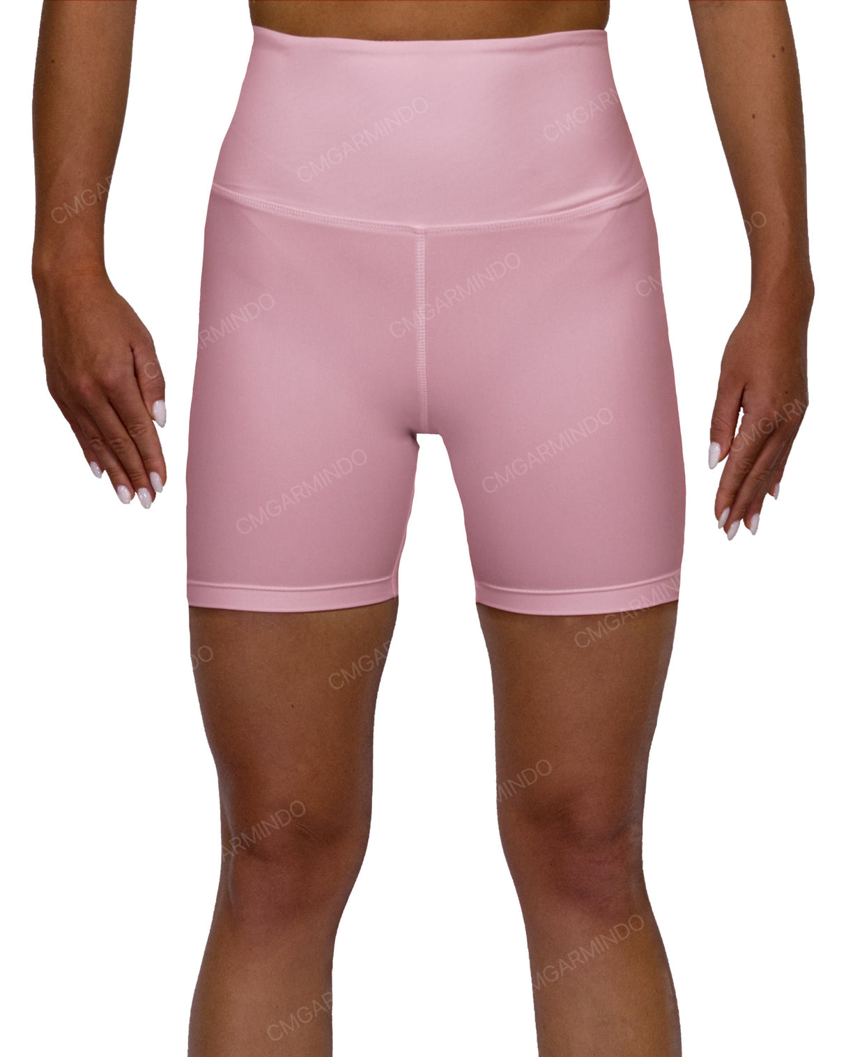 High Rise V-Back Shorts