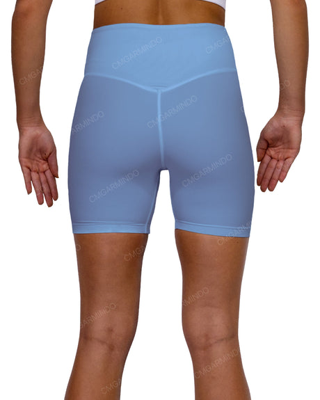 High Rise V-Back Shorts