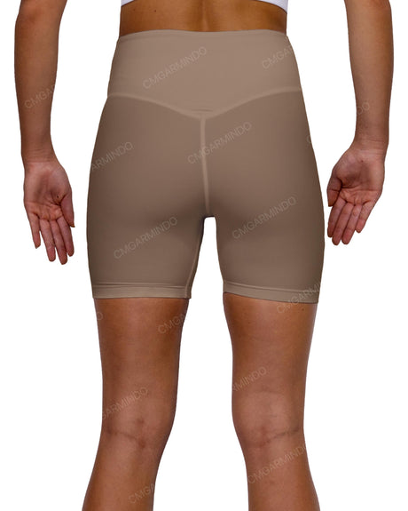 High Rise V-Back Shorts