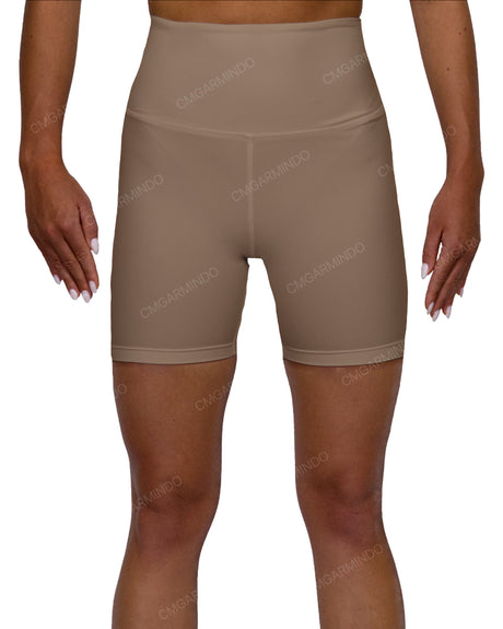 High Rise V-Back Shorts