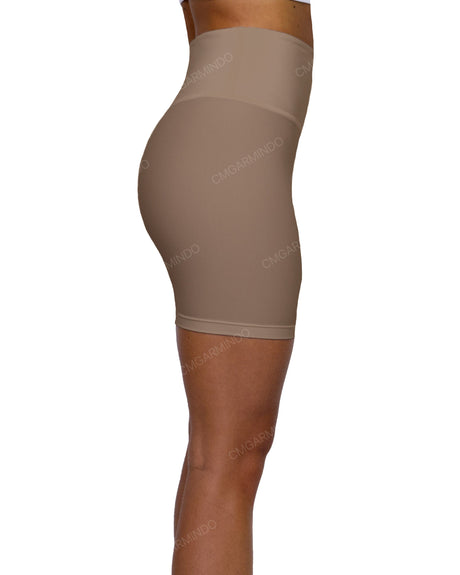 High Rise V-Back Shorts