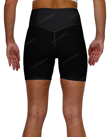 High Rise V-Back Shorts