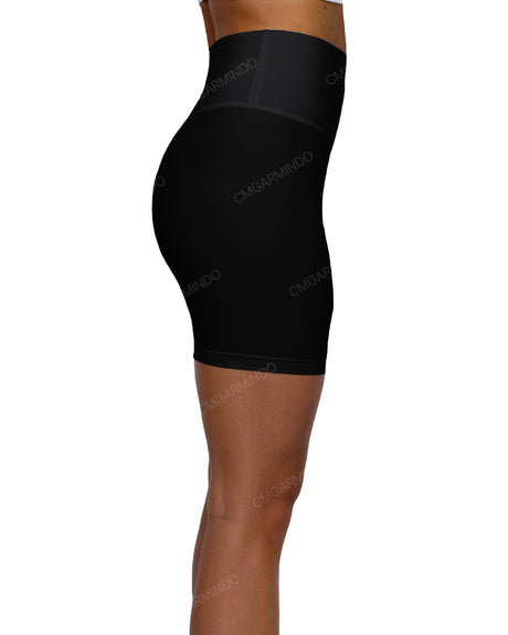 High Rise V-Back Shorts