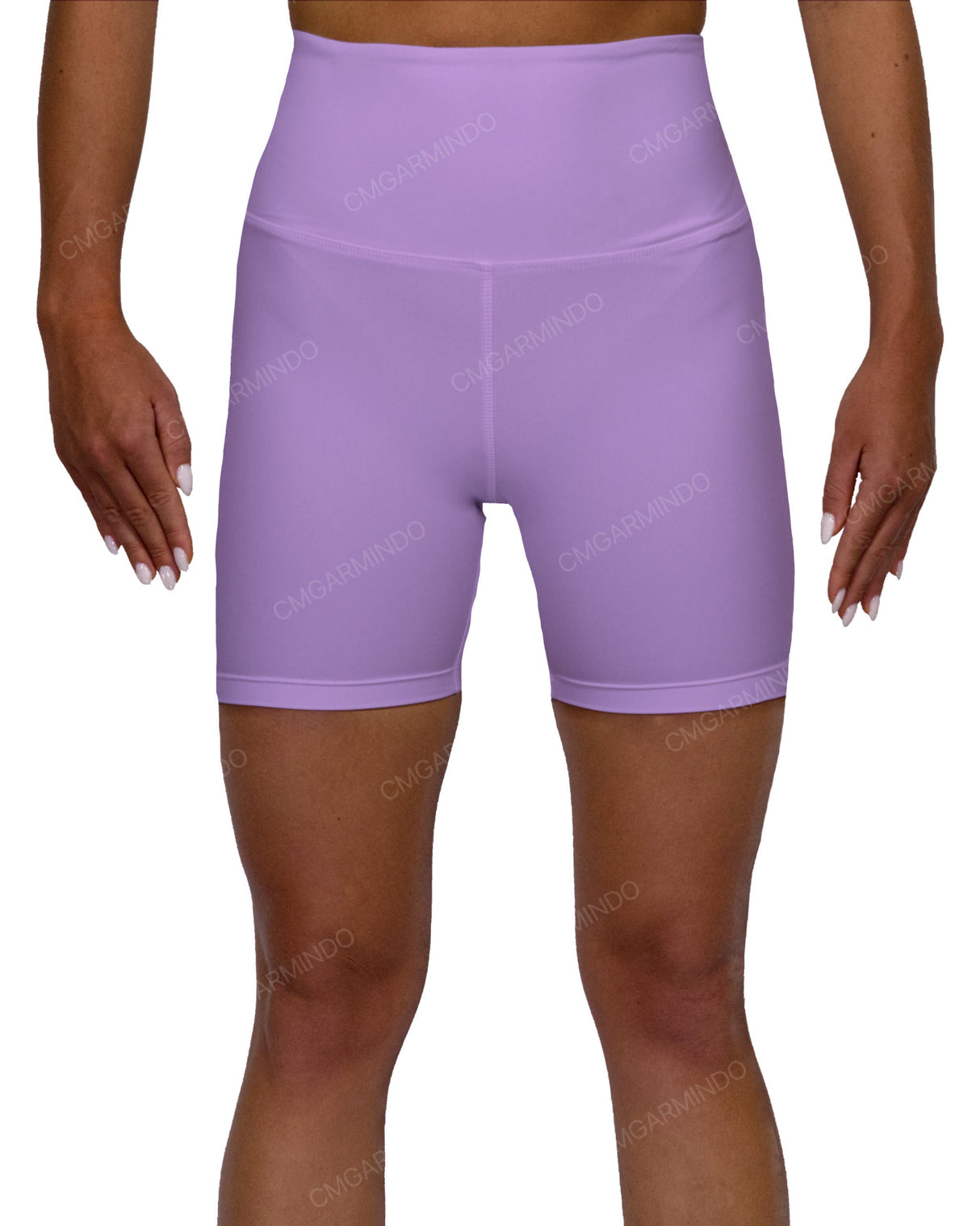 High Rise V-Back Shorts