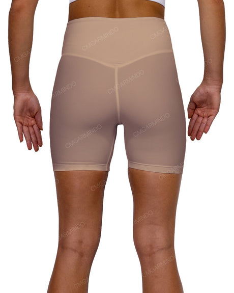 High Rise V-Back Shorts