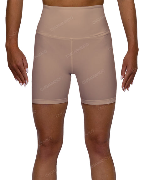 High Rise V-Back Shorts